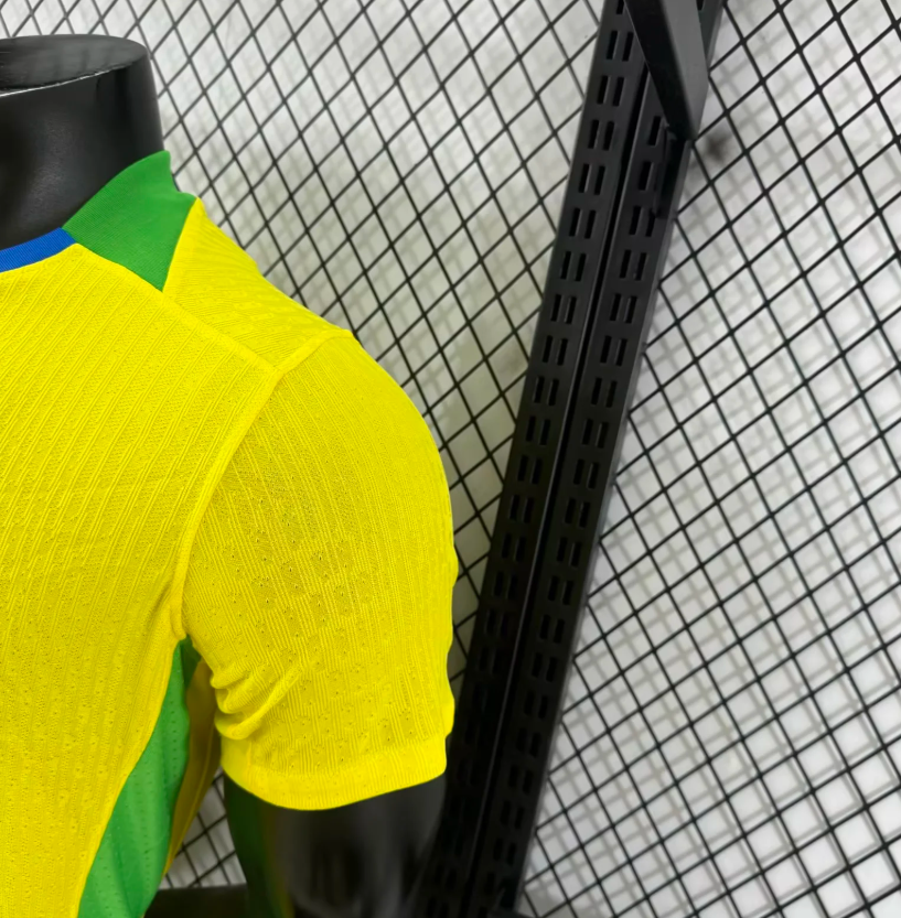2025/2026 Player Version Brazil Home Football Jersey 1:1