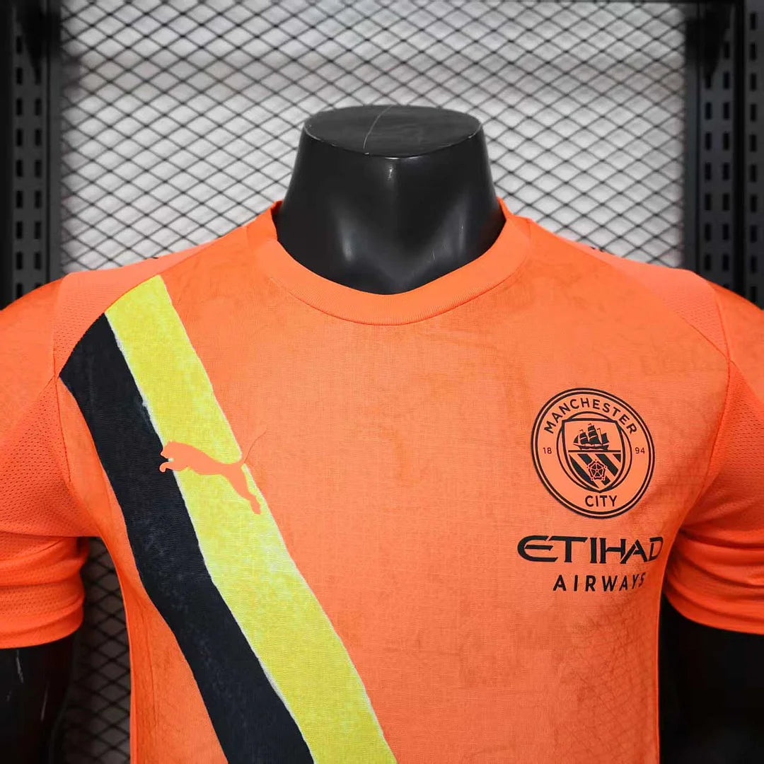 2025/2026 Player Version Manchester City Third Away Football Shirt 1:1