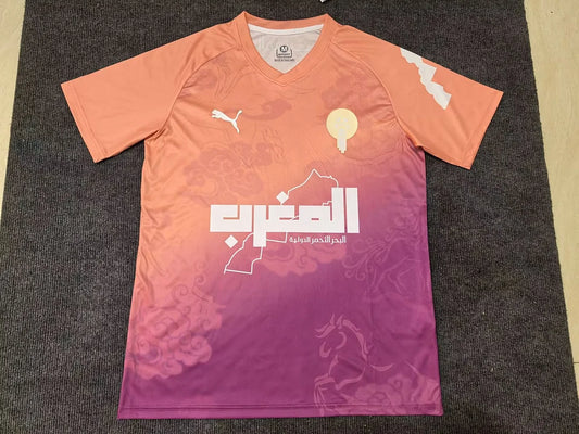 2025/2026 Morocco National Team Special Edition Pink Football Jersey 1:1