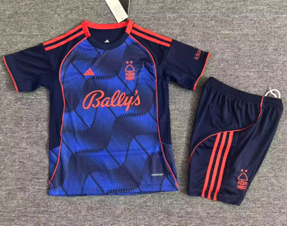 2025/2026 Nottingham Forest Third Away Football Jersey 1:1 Kids Size