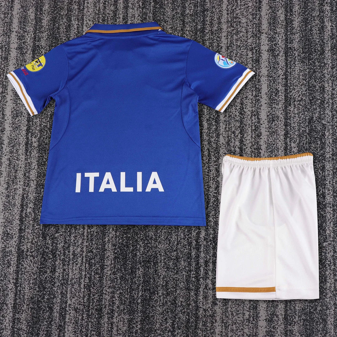 1996 Retro Italy Home Football Jersey 1:1 Kids Size