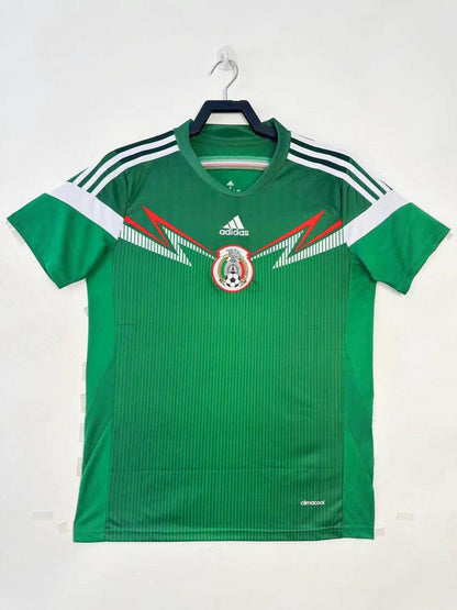 2014 Retro Mexico Home Soccer Jersey 1:1
