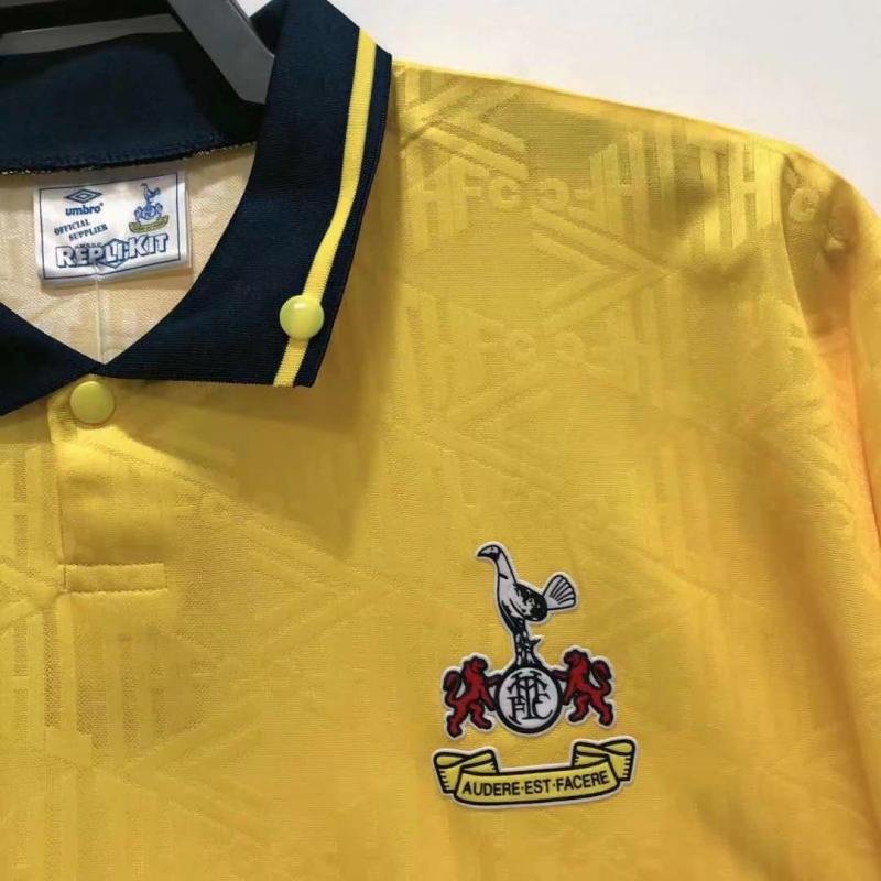 1991/1993 Retro Tottenham Hotspur Away Football Shirt 1:1