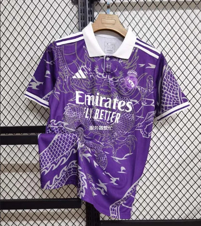 2023/2024 Real Madrid Chinese Dragon purple Football Shirt 1:1