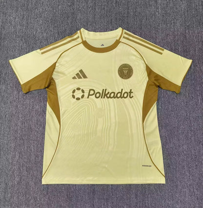2025/2026 Inter Miami Training clothes Yellow Football Jersey 1:1
