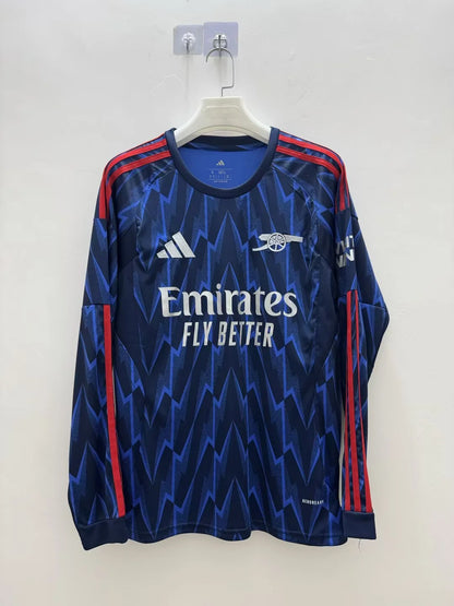 2025/2026 Long Sleeves Arsenal Away Football Jersey 1:1
