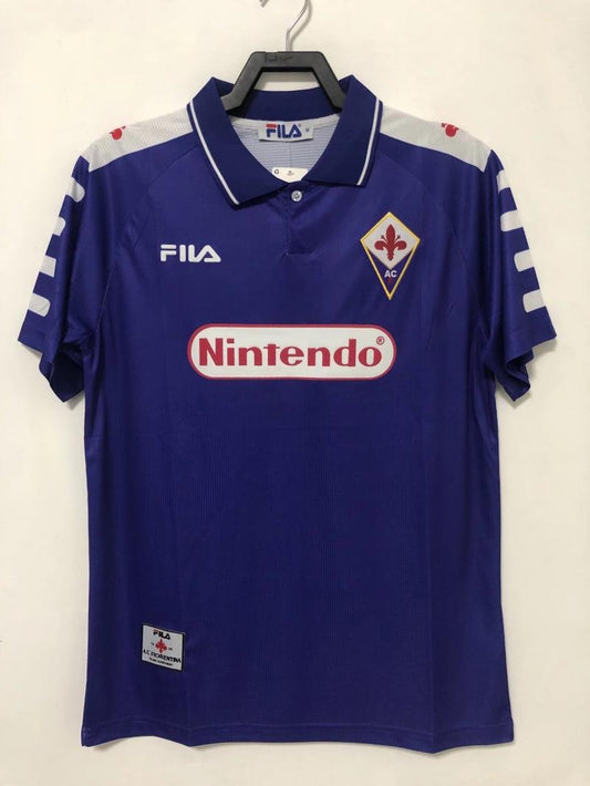 1998/1999 Retro Fiorentina Home Soccer Jersey 1:1