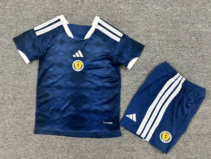 2026 Scotland National Team Home Football Shirt 1:1 Kids Size