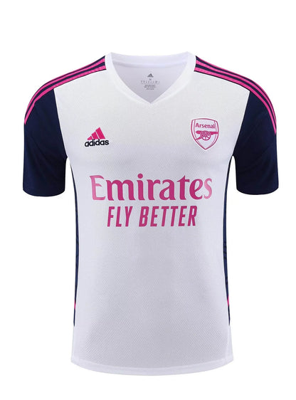 2022/2023 Arsenal Training Wear White Set Soccer Jersey