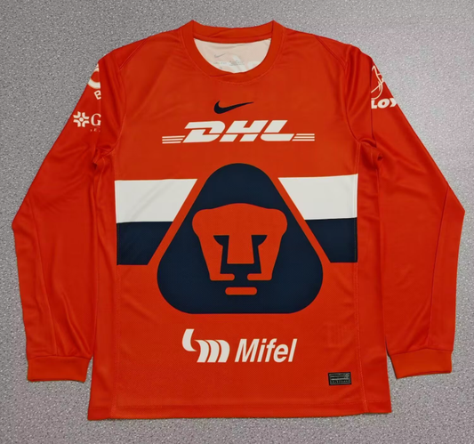 2025/2026 Long Sleeve Pumas UNAM Goalkeeper Football Shirt 1:1