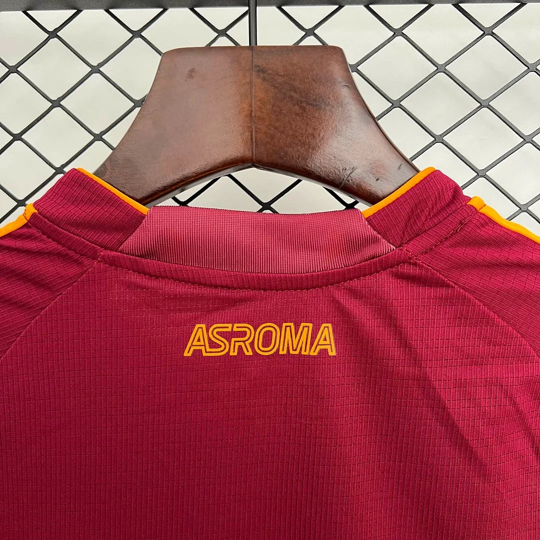 2025/2026 Roma Home Football Jersey 1:1 Kids Size