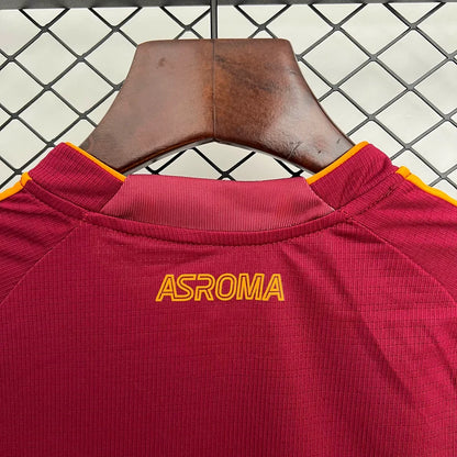 2025/2026 Roma Home Football Jersey 1:1 Kids Size