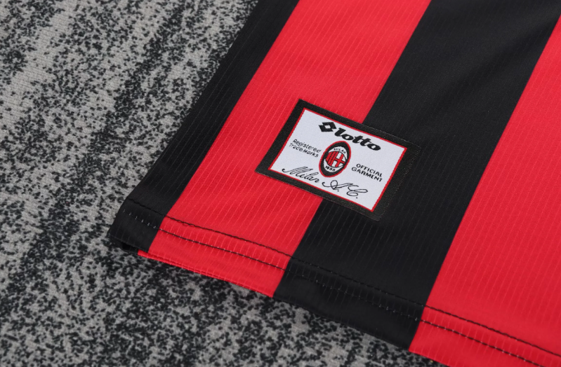 1997/1998 Retro AC Milan Home Football Shirt 1:1 Kids Size