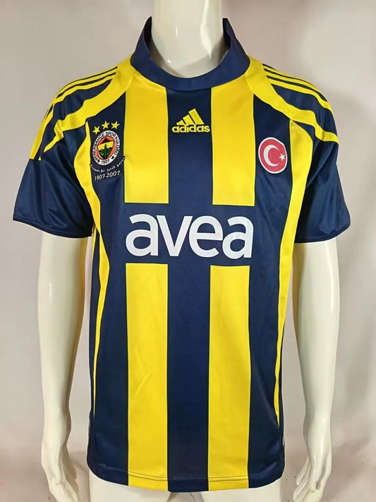2007/2008 Retro Fenerbahce Home Football Shirt 1:1