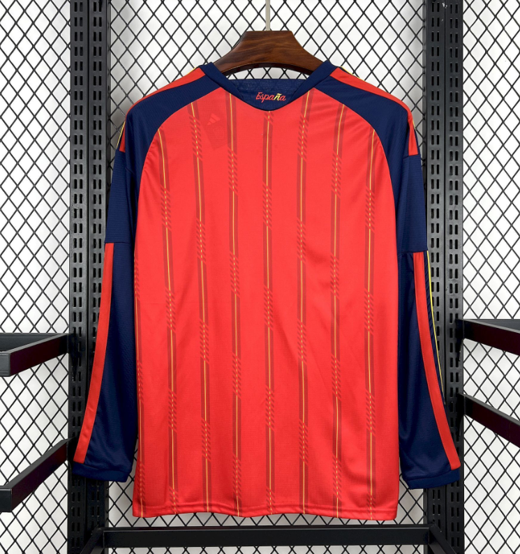 2026 Long Sleeve Spain Home Football Shirt 1:1