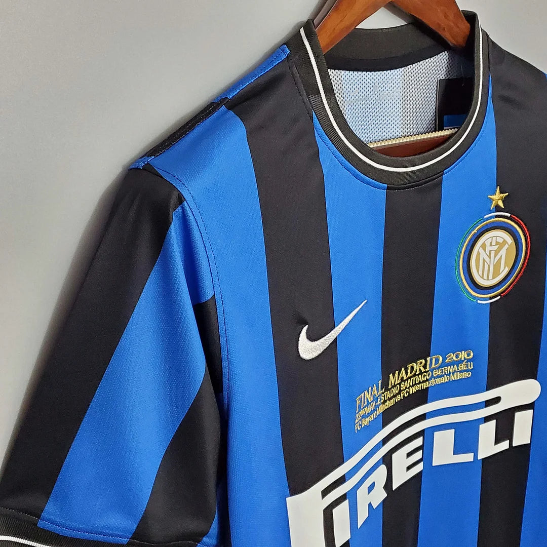 2009/2010 Retro Internazionale Milan Home Football Jersey 1:1