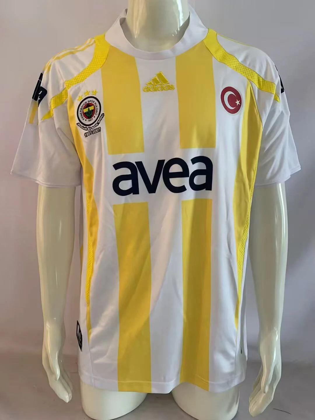 2007/2008 Retro Fenerbahce Away Football Shirt 1:1