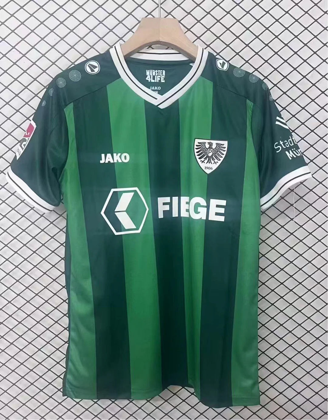 2025/2026 Preu?en M¨¹nster Home Football Jersey 1:1