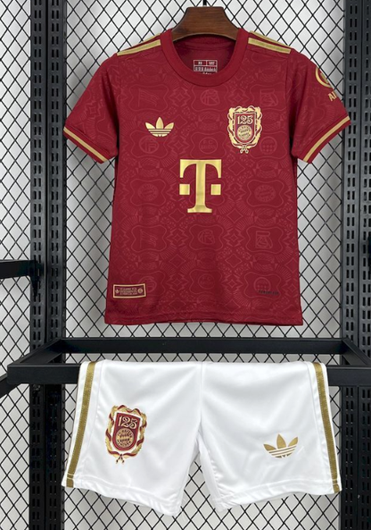 2025/2026 Bayern Munich 125th Anniversary Edition Football Jersey 1:1 Kids Size