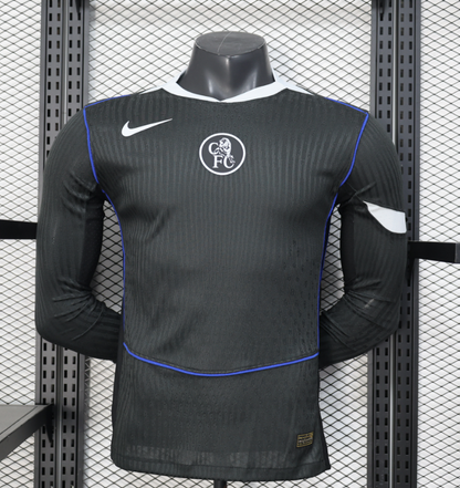2025/2026 Long Sleeve Player Version Chelsea Third Away Football Shirt1:1