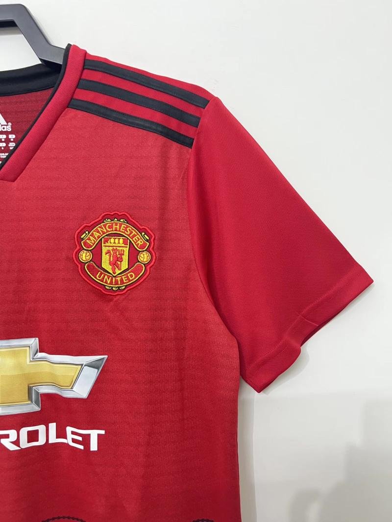 2018-2019 Retro Manchester United Home Football Shirt 1:1