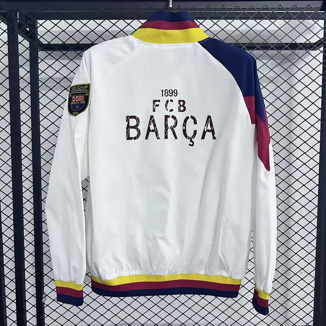 2025-2026 Barcelona Windbreaker White Jersey 1:1