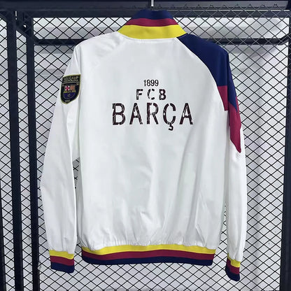 2025-2026 Barcelona Windbreaker White Jersey 1:1