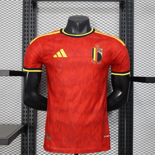 2026 Player Version Belgium National Team Home Football Shirt 1:1