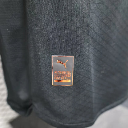 2025/2026 Long Sleeve Player Version Manchester City Away Football Shirt 1:1