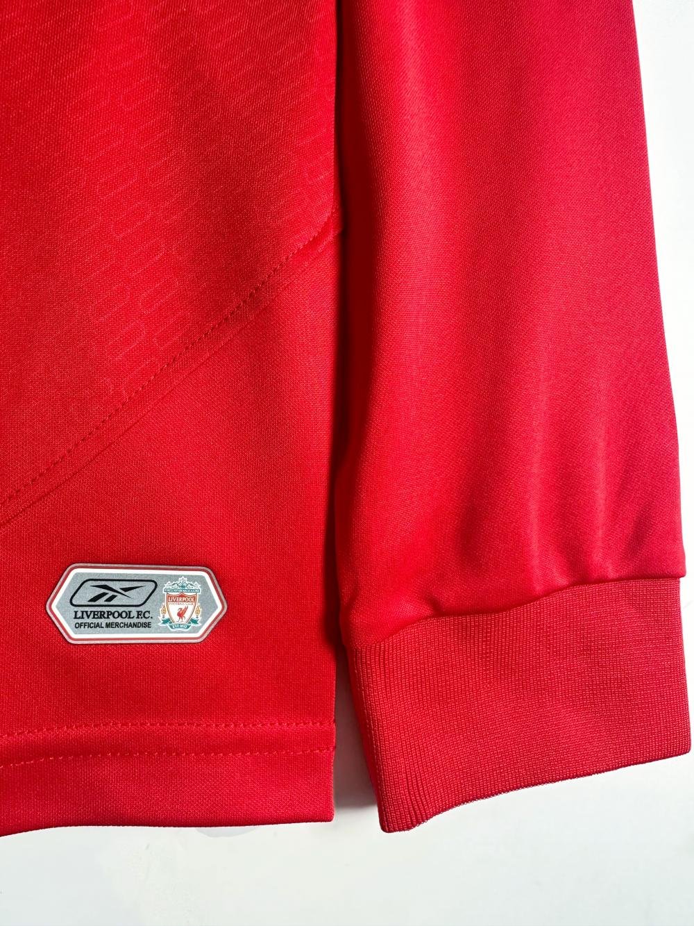2004/2005 Retro Liverpool FC Home Football Jersey Long Sleeve 1:1
