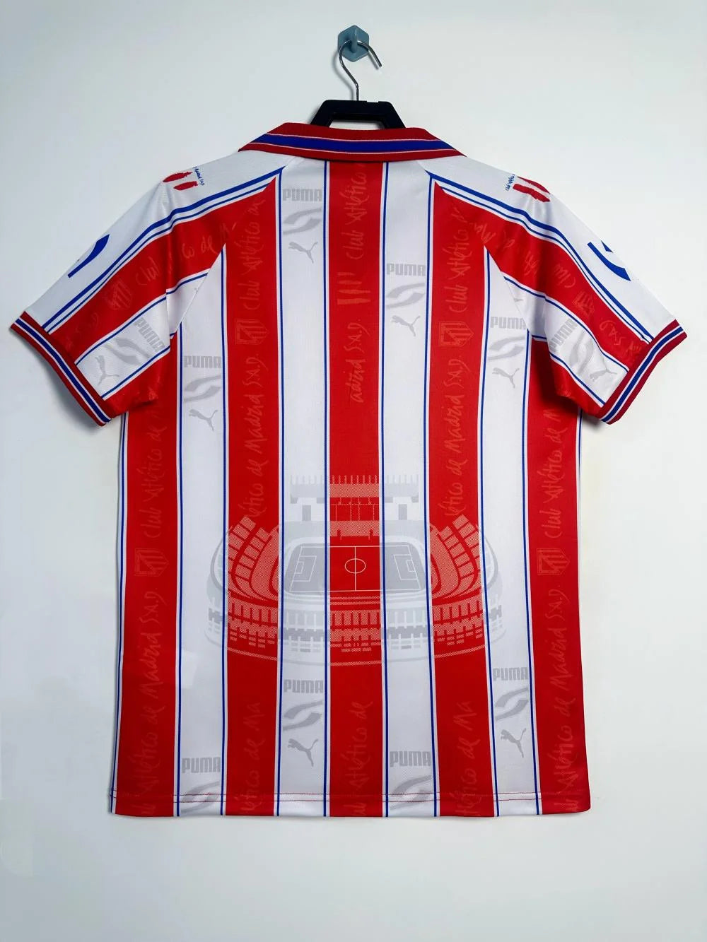 1996-1997 Retro Atletico Madrid Home Soccer Jersey 1:1