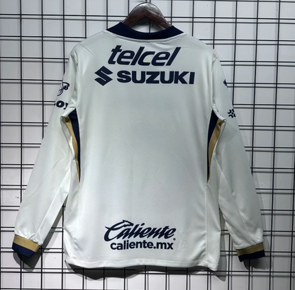 2025/2026 Long Sleeve Pumas UNAM Home Football Shirt 1:1