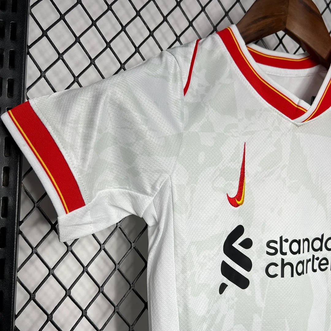 2024/2025 Liverpool Third Away Soccer Jersey 1:1 Kids Size