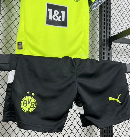2025/2026 Dortmund Pre-match training clothesFootball Jersey 1:1 Kids Size