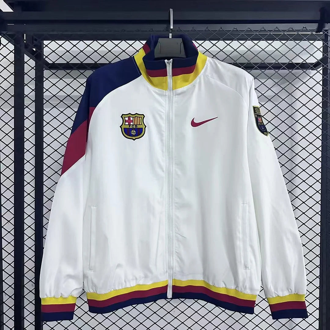 2025-2026 Barcelona Windbreaker White Jersey 1:1