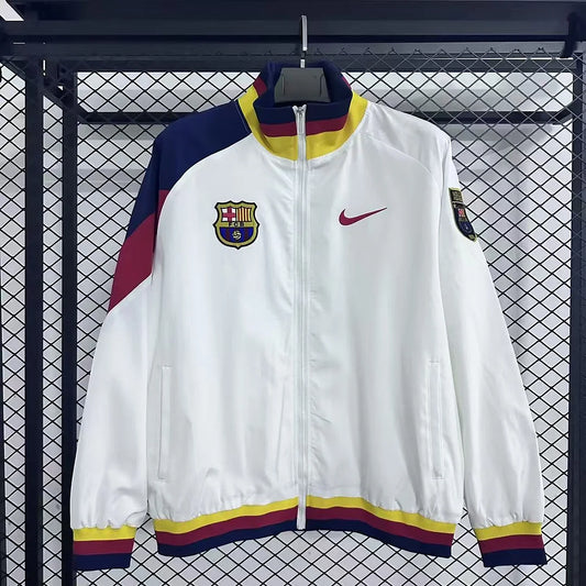 2025-2026 Barcelona Windbreaker White Jersey 1:1