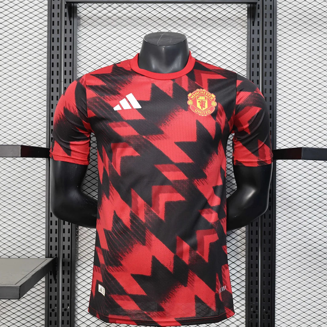 2025/2026 Player Version Manchester United training uniforms 01 Football Shirt 1:1
