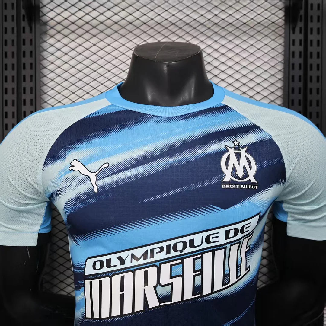 2025/2026 Player Version Olympique de Marseille Training Suit 02 Football Jersey 1:1