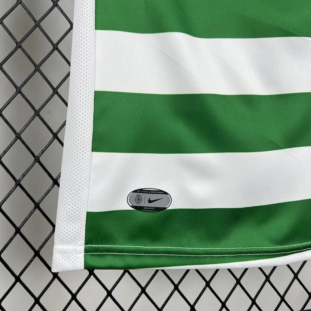 2025/2026 Sporting Lisbon Home Football Jersey Shirt 1:1 Kids Size