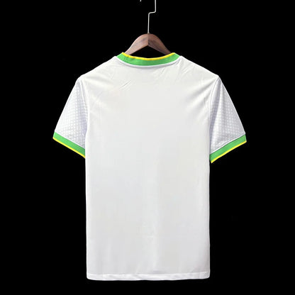 2022/2023 Brazil White Graffiti Edition Football Jersey 1:1