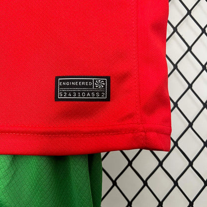 2024 Portugal Home Football Shirt 1:1 Kids Size