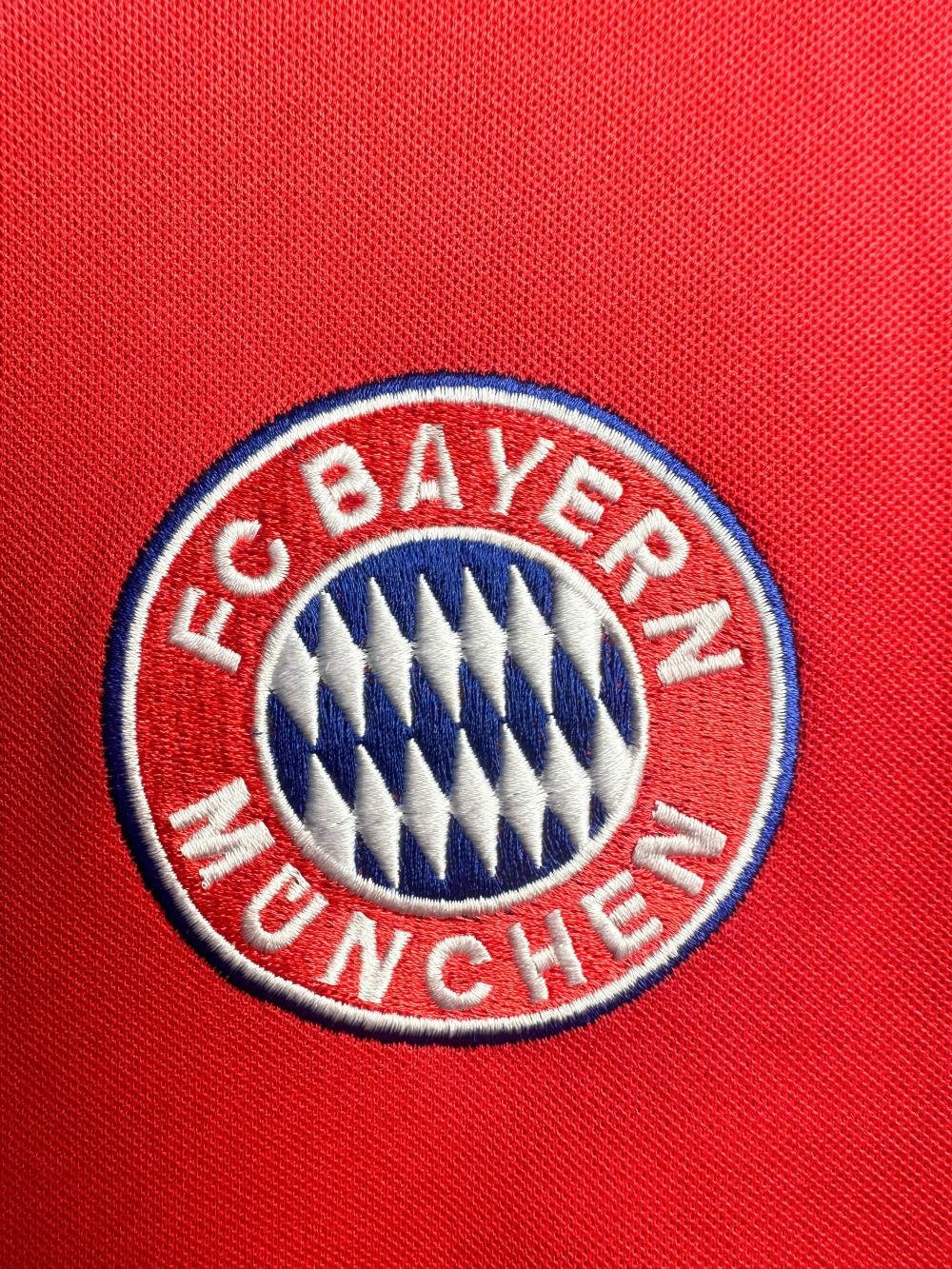 2001/2002 Retro Bayern Munich Home Football Jersey 1:1