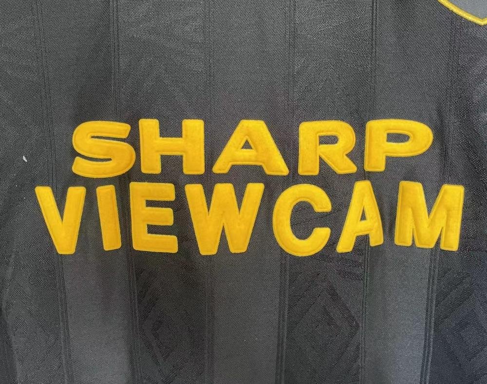 1993/1994 Retro Long Sleeve Manchester United Third Away Football Shirt 1:1