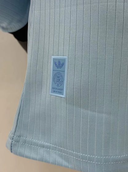 2025/2026 Player Version Long Sleeve Germany 125th Anniversary Edition Blue Football Shirt 1:1