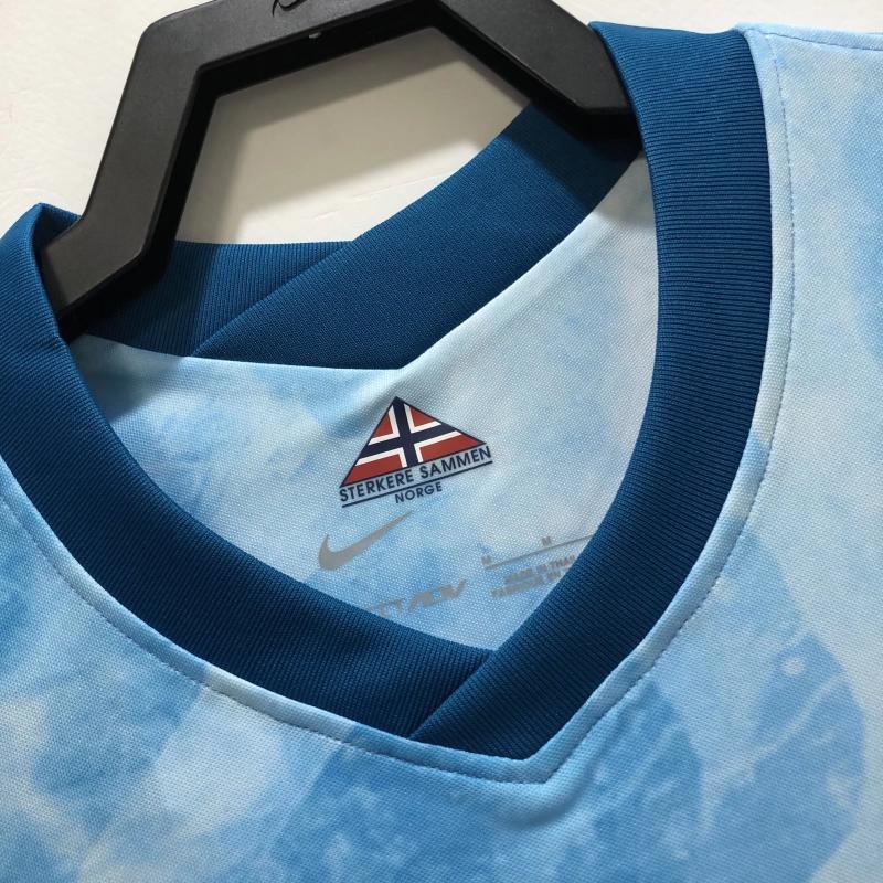2020-2021 Retro Norway National Team Away Football Shirt 1:1