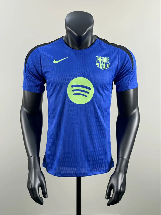 2025/2026 Player Version BarcelonaTraining clothes Blue Football Jersey 1:1