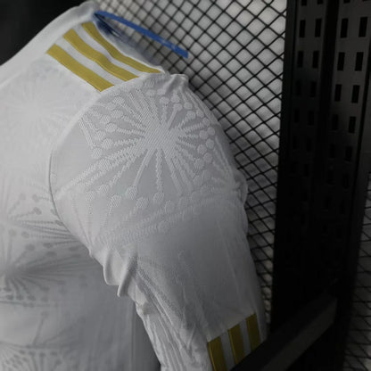 2025/2026 Long Sleeve Player Version Mexico National Special Edition platinum Football Shirt 1:1