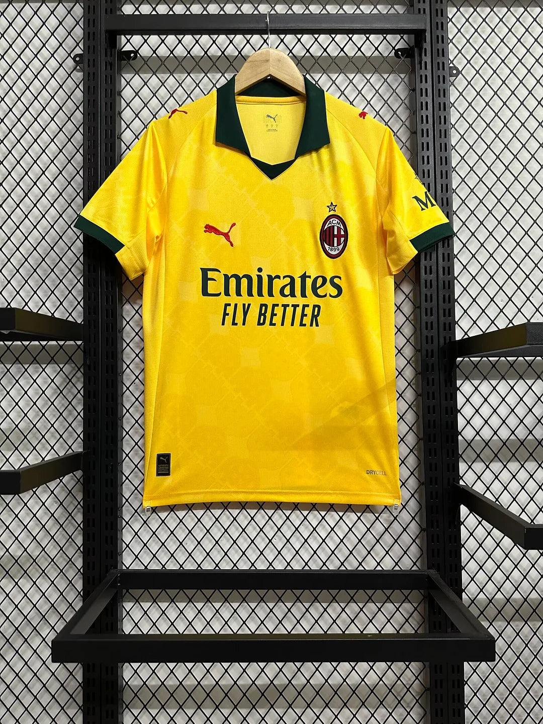2025/2026 AC Milan Third Away Yellow Football Jersey 1:1