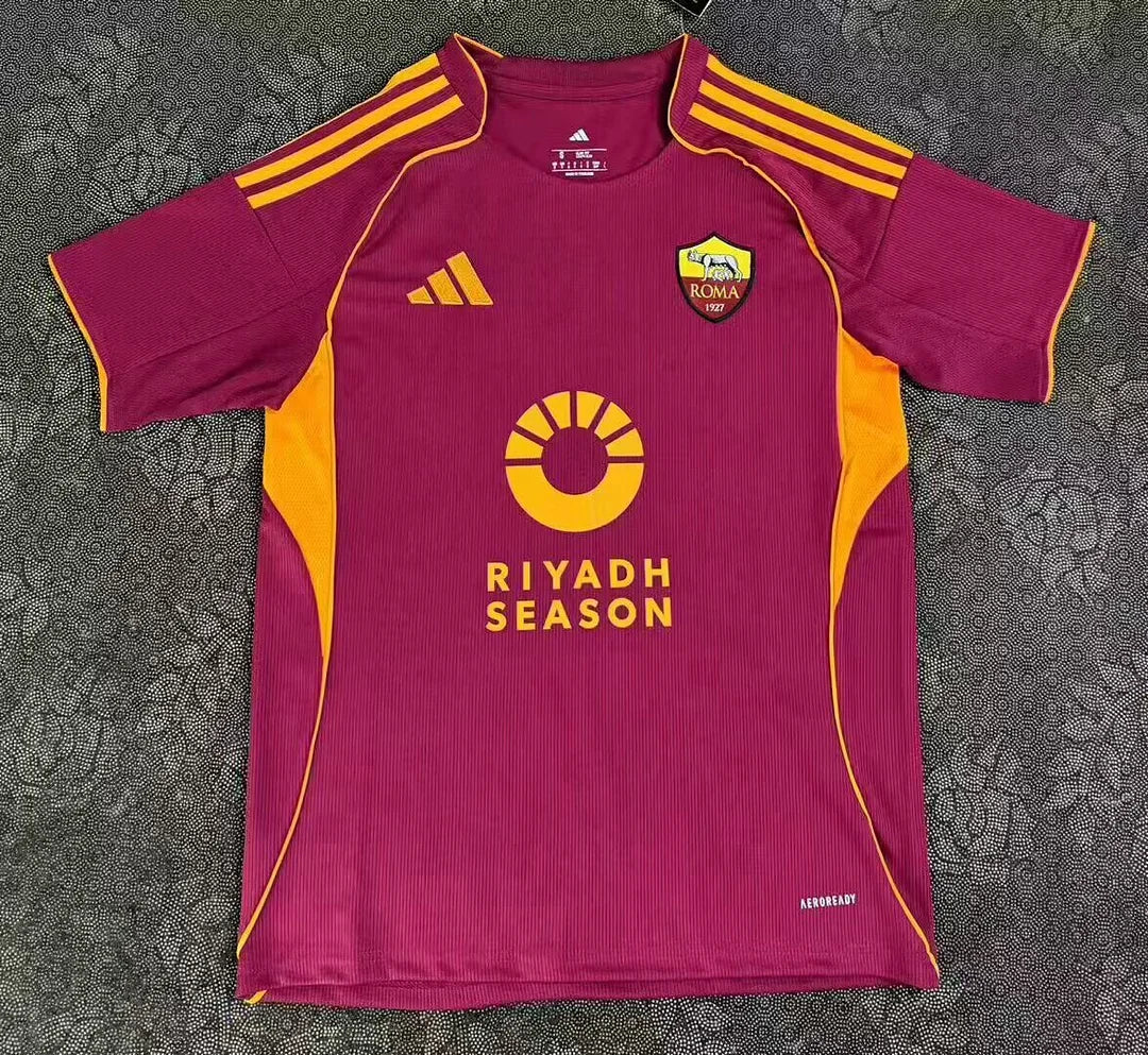 2025/2026 Roma Home 01 Football Jersey 1:1