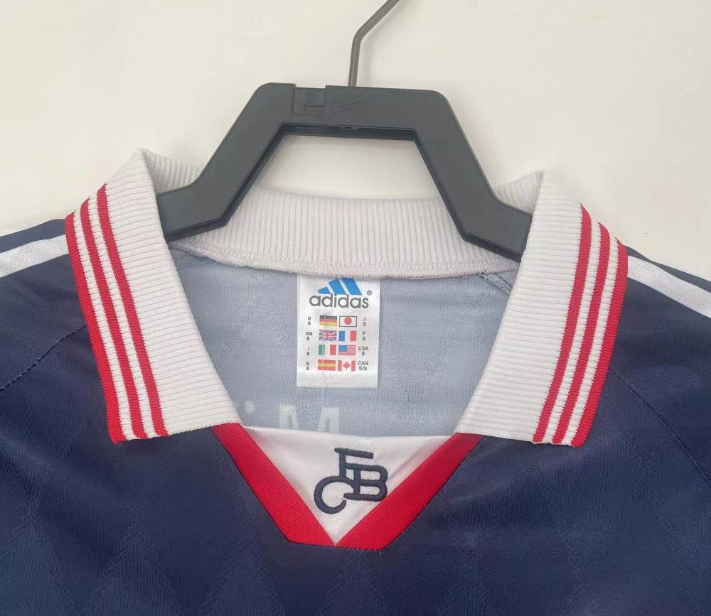 1997/1999 Retro Bayern Munich Home Football Jersey Long Sleeve 1:1